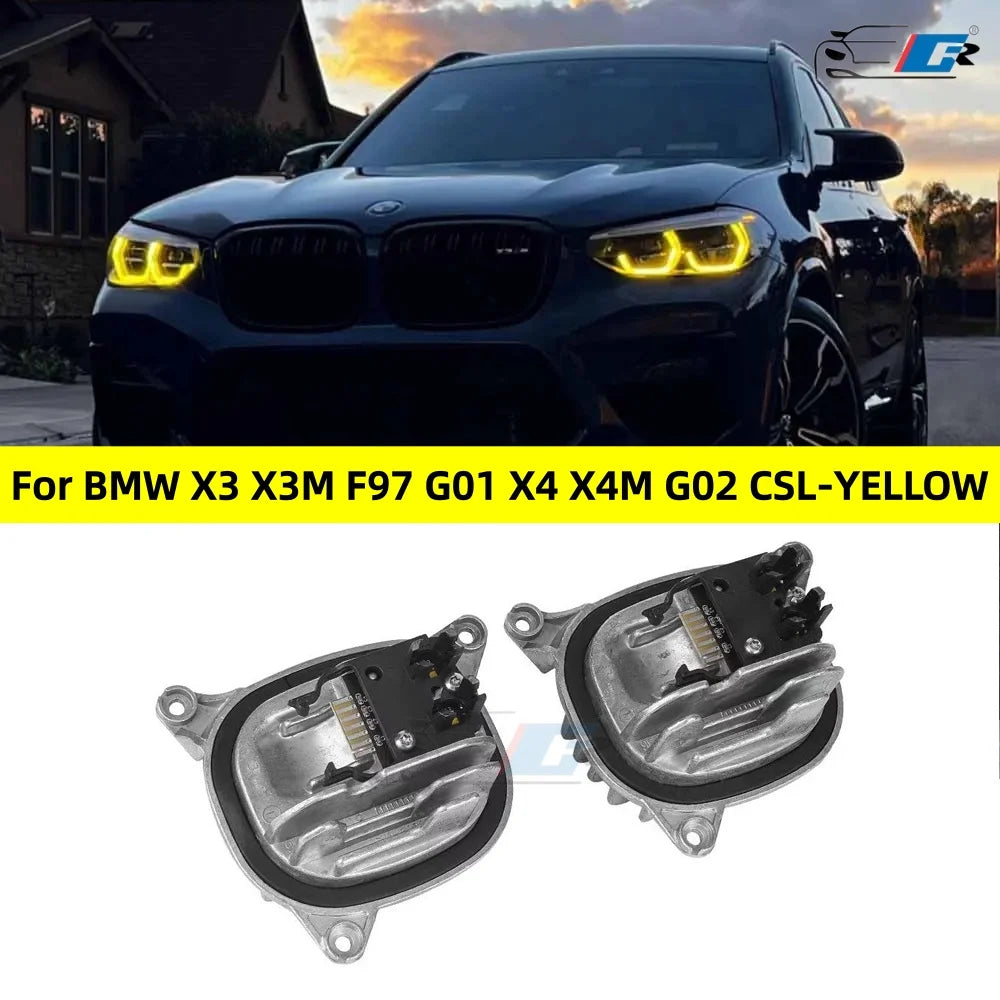 DRL Angel Eye LED Board Adaptive Headlight 63117466107 63117466108 for BMW X3 X3M F97 G01 X4 X4M G02 F98