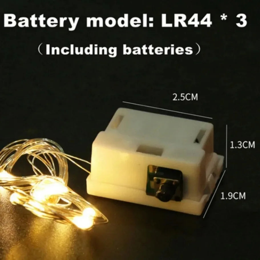 LED String Lights Copper Silver Wire Waterproof Fairy Lights