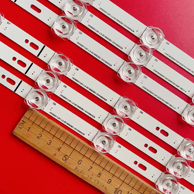 LED Backlight Strip for 1/5/10KIT LED Strip 50AE7200F 50A7300F 50A7100F Toa 50U5069 LB5009N V0 SVH500AD8