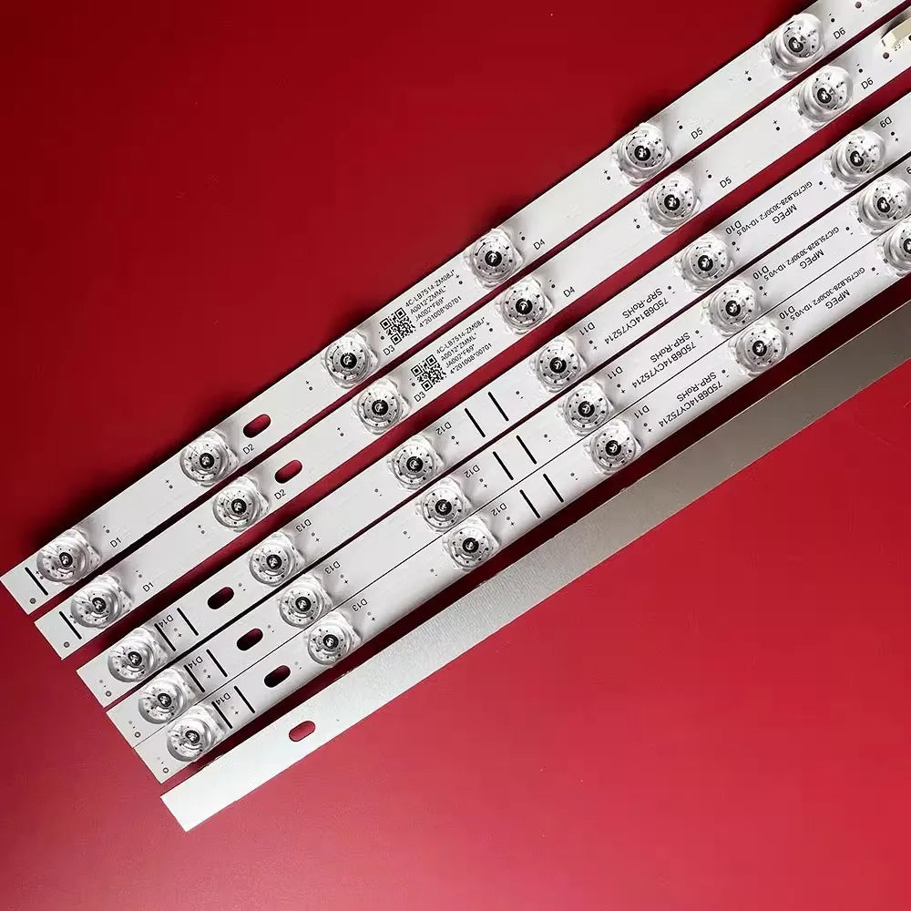 LED Backlight Strip for 75S435 75S431 75S434 75S433 75V6 75L8 75F8A 75V2 4C-LB7514-ZM07J GIC75LB28