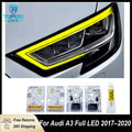 LED Headlight DRL Lightsource Boards B011783-A B011782-A 8V0998474A for Audi S3 A3