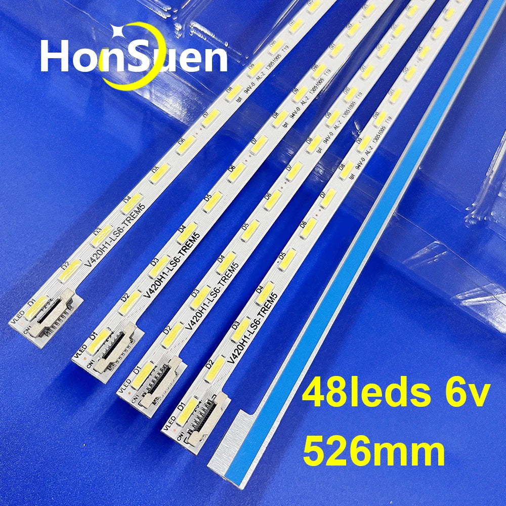 LED Backlight Strip for Hisense LED42K680X3DU LTDN42K680XWSEU3D Tapes Bands Rulers V420H1-LS6-TREM5 Tc-l42e60