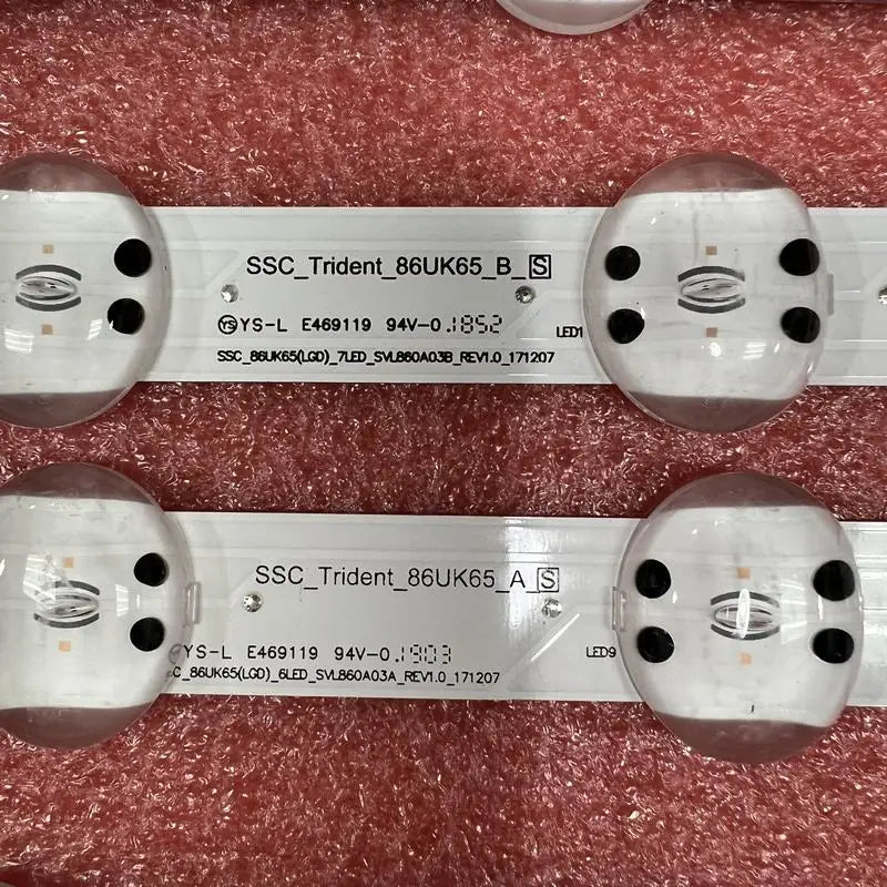 LED Strip for TV 86UM7500PTA 86UK6750 86UK6500 86UM7600 86UM7600PTA 86UK6570PUB 86UL3E-TJ 86UM7600PLB