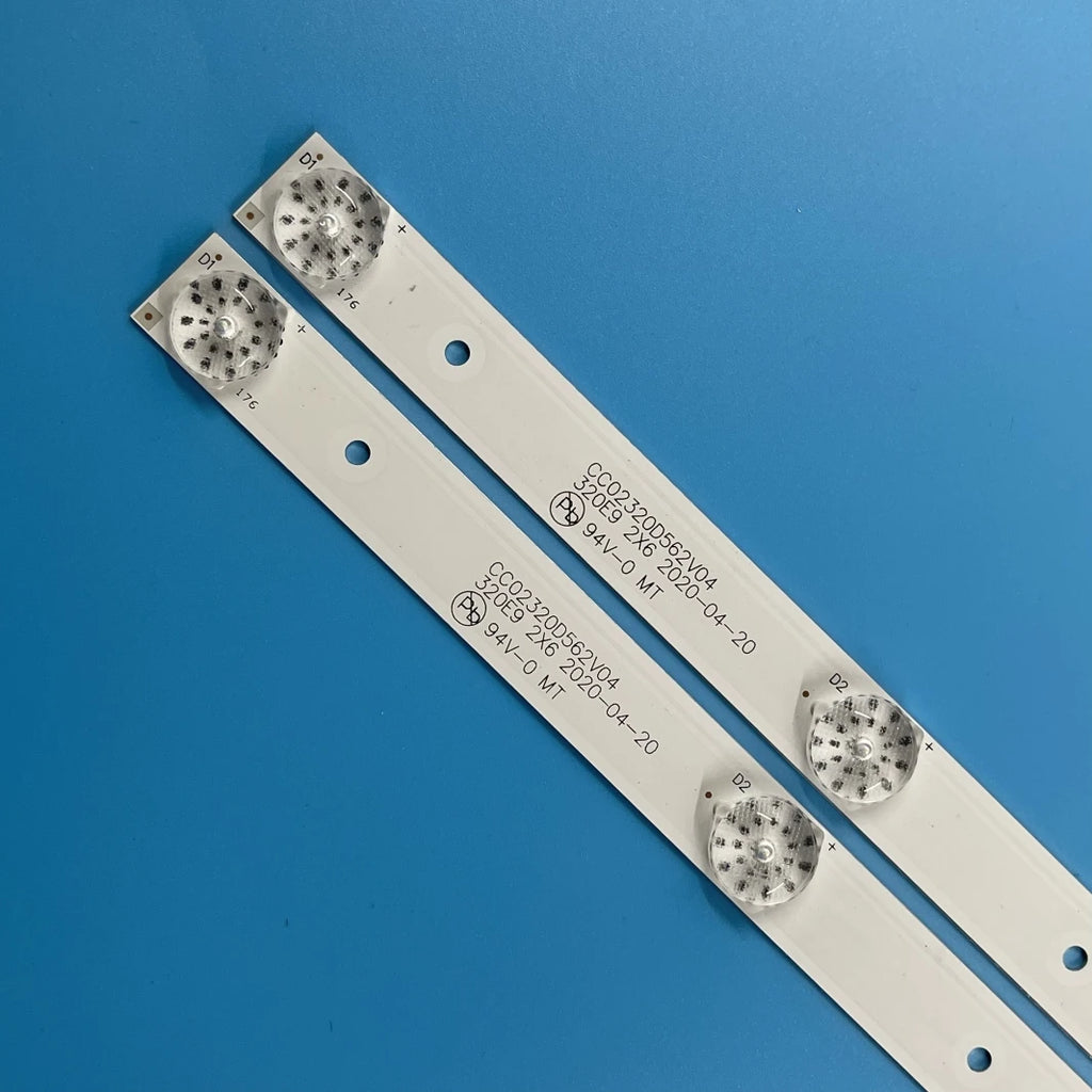 LED Backlight Strip for NVT-32H103W TV's LED Backlight Strips CC02320D562V08 320L(320E9) 2X6 6S1P 1210 Bands
