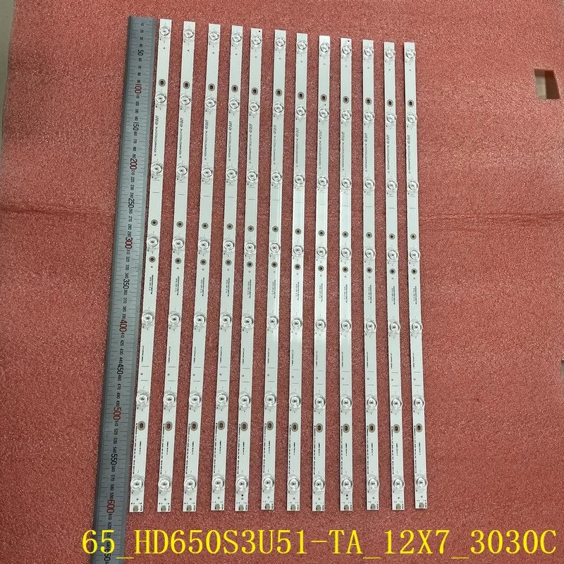 LED Backlight Strip For Toshiba 65M550KB Hisense H65A6500 H6