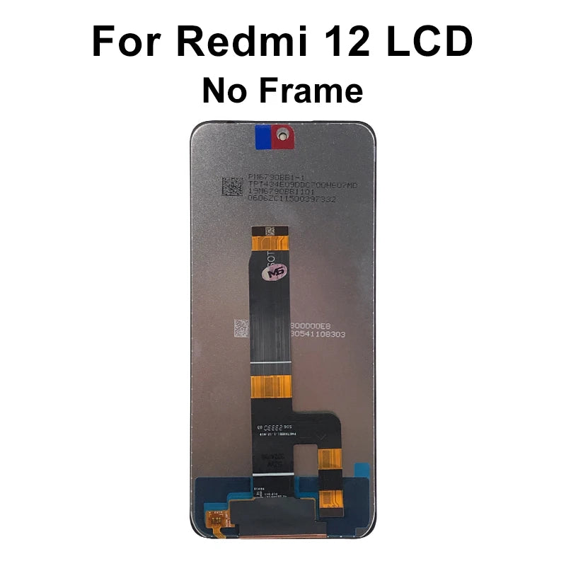 6.79 For Xiaomi Redmi 12 LCD 23053RN02Y Display Touch Screen Digitizer Assembly For Xiaomi Poco M6 Pro LCD 5G Replacement Parts