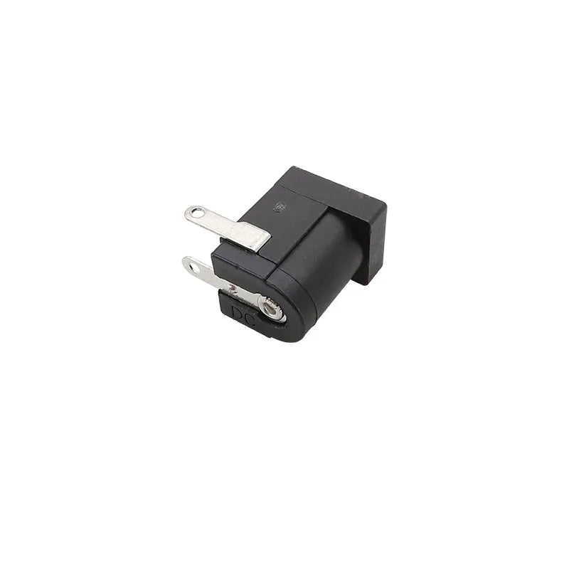 10Pcs DC-005 Black 5.5x2.1mm DC Power Jack Socket DC Female 