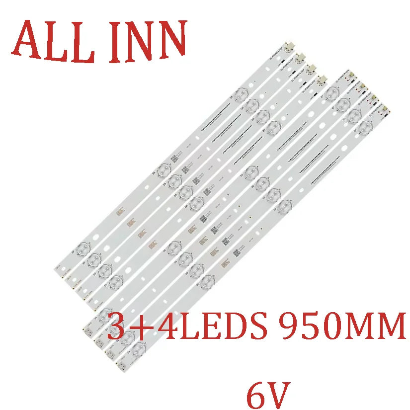 LED Backlight Strip for 47PFH4109/88 47PFL3188H/12 47PFL3188T/60 TPT470H1-DUJFFE CL-47-D407-L-V2