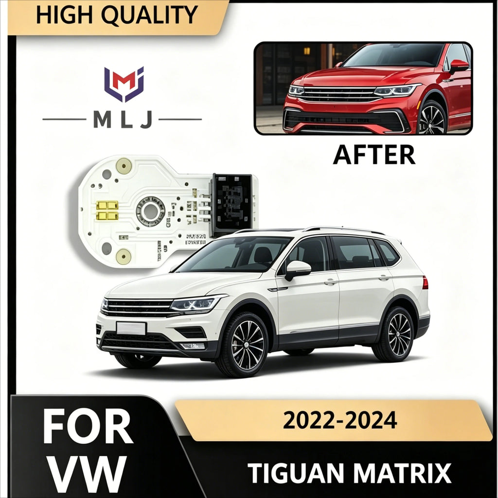 DRL Board Light Source Circuit White Angel Eye LED Chip For Volkswagen Tiguan Matrix 2022 2023 2024 Car