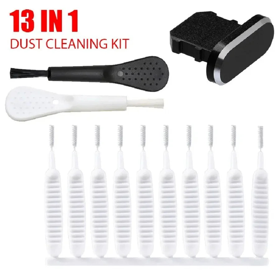 13PCS Cellphone Dust Plug Mobile Phone Speaker Dust Removal Cleaner Tool Kit For USB-C Xiaomi Samsung TypeC Charge Port Dustproo