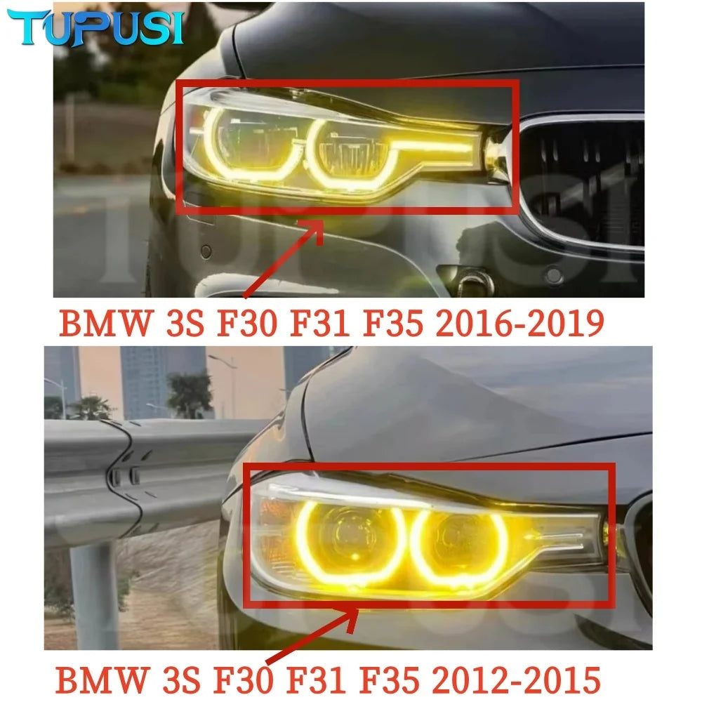 DRL Angel Eyes Headlight for BMW F30 F31