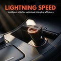 Dual Port USB C Car Charger Max 100W Fast Charging Small Siz