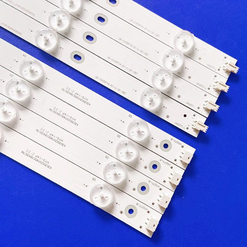 LED Backlight Strip forLB-C430F14-E1-L-G1-SE3 SE2 for DEXP f43b7200c Hitachi le43a509 le43a69 BBK