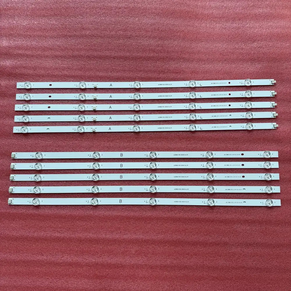 LED Backlight Strip for Noblex DB58X7500 CHIQ U58H7S Starwind SW-LED58UG401 - Replacement TV Backlight Strip