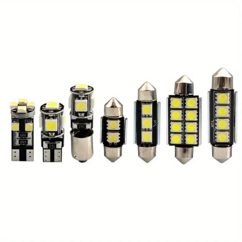 23pcs Car LED Light Kit T10 Interior & License Plate Bulbs D