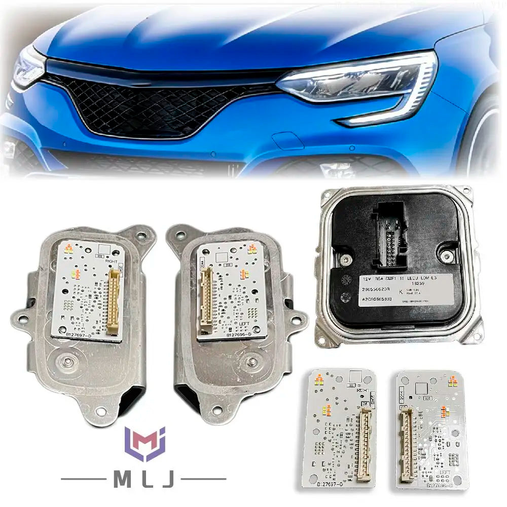 LED Headlight DRL Chip Control Unit DRL White Module OE B127696-D B127697-D for Renault 2021-2023