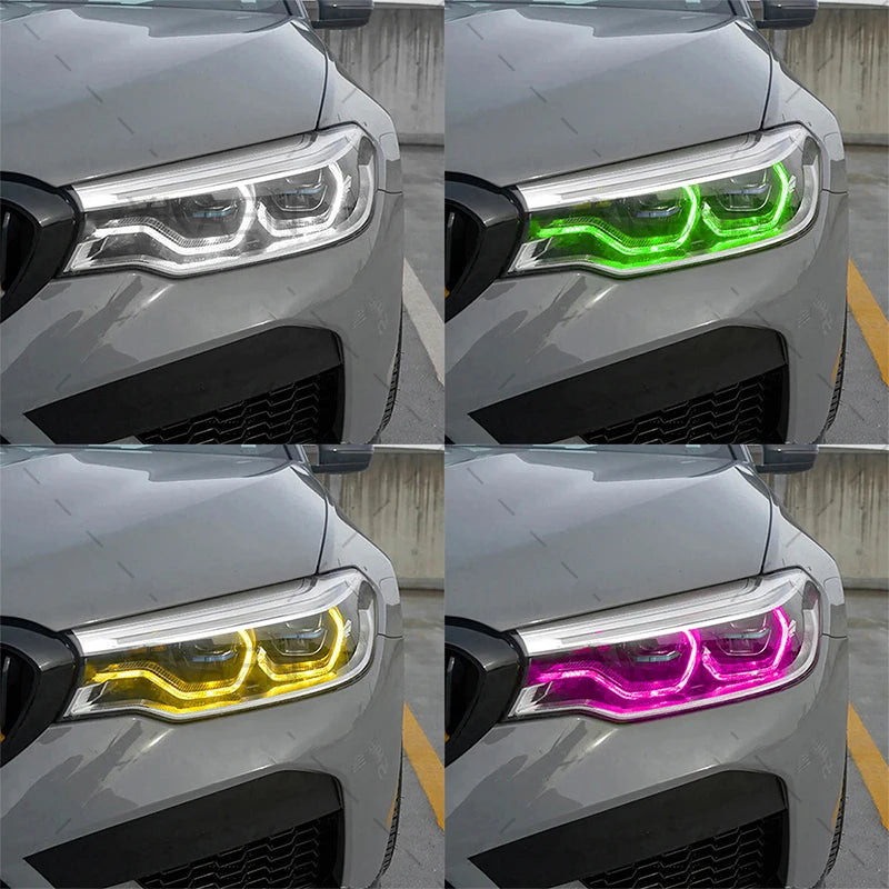 Angel Eyes DRL Board 63117214939 63117214940 For BMW 5 Series M5 F90 G30 G31 G38 G32 GT 17-20 Adaptive LED