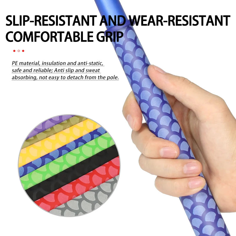 1m/pc Fish Scale Anti-slip Heat Shrink Tube Dia.15 45mm 2 1 
