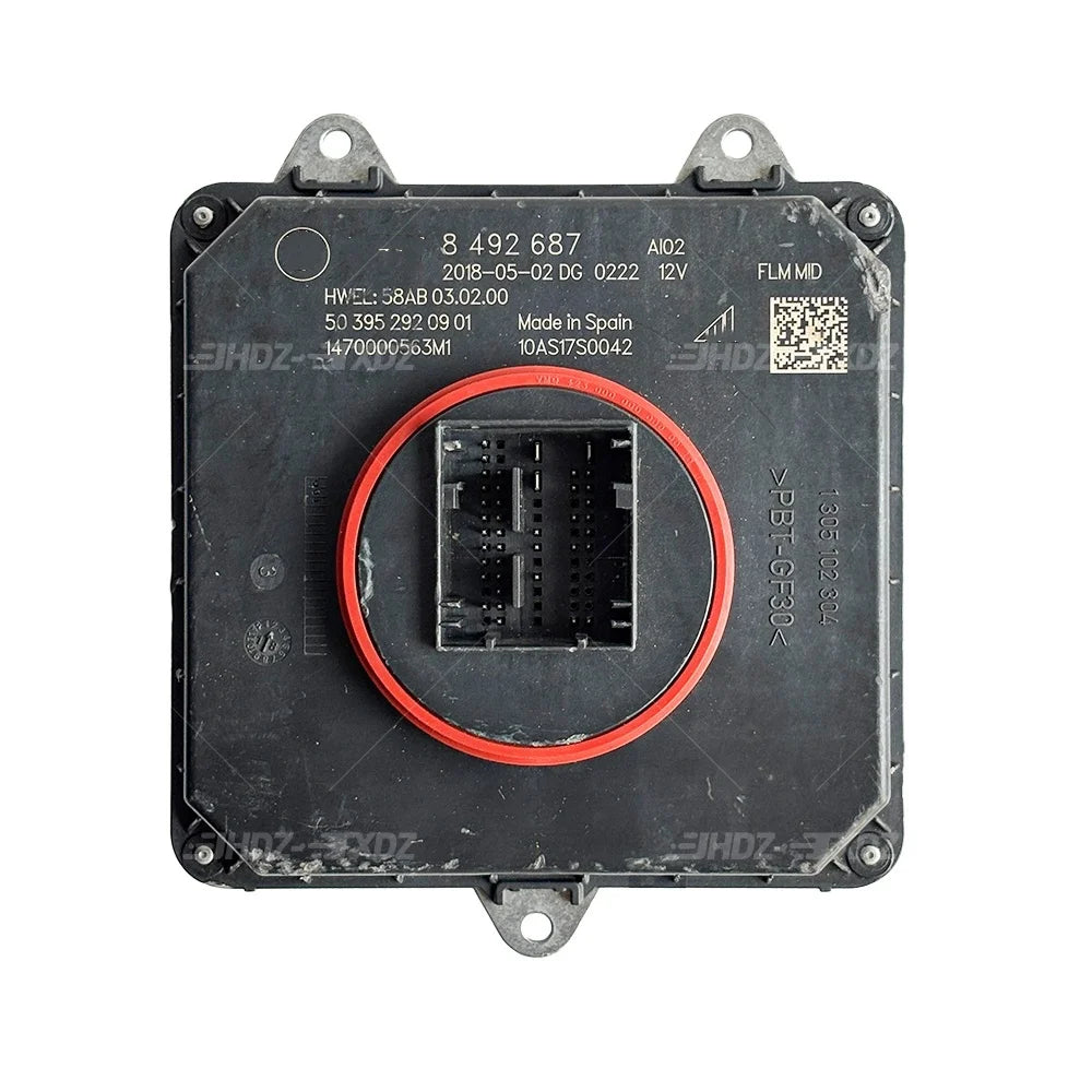LED Headlight Control Module Computer Unit Ballast For BMW 5 Series G30 G31 G38 F90 M5 2018-2020 8492687 for