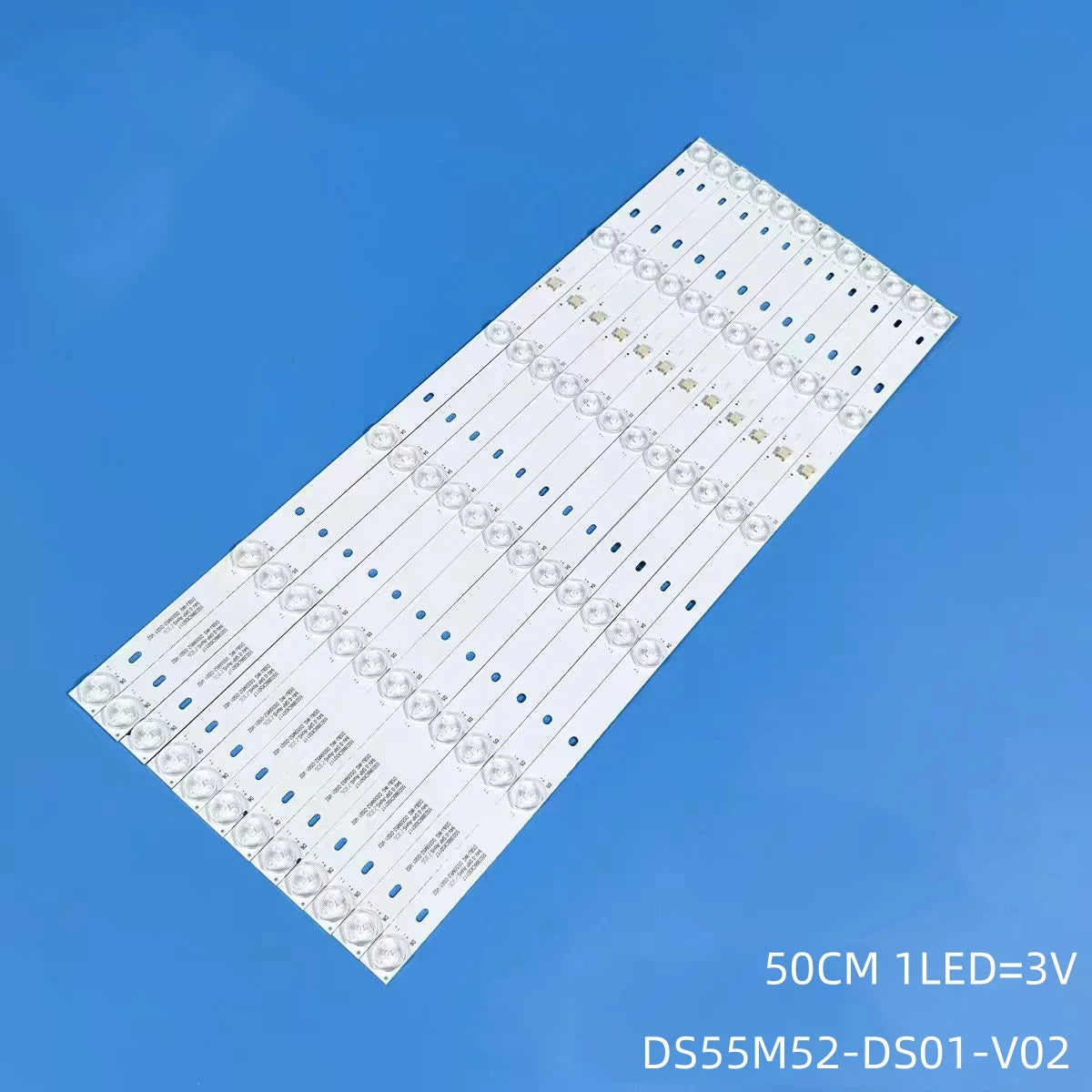 LED Backlight Strip for 12PCS LED backlight strip FOR Haier T55FUZ T55FUR T55S DS55M52-DS01-V02