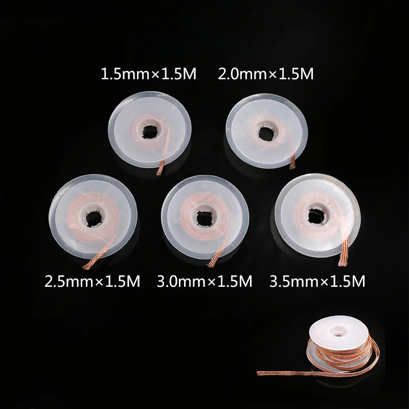 Desoldering Braid Tape Copper Solder Wire Soldering Wick Tin