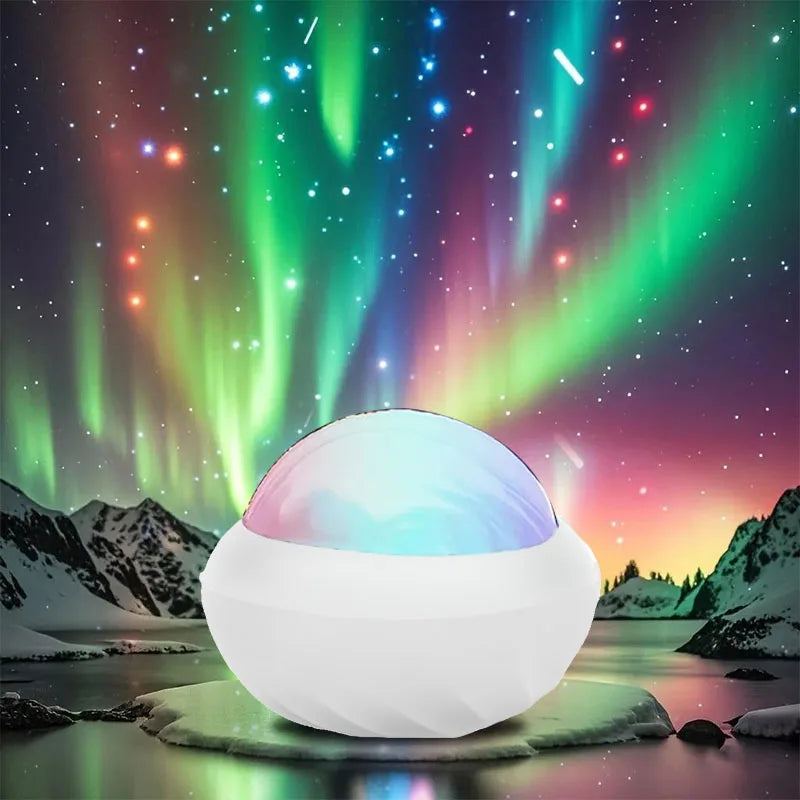 Northern Light Projector RGB Atmosphere Night Lights Remote 