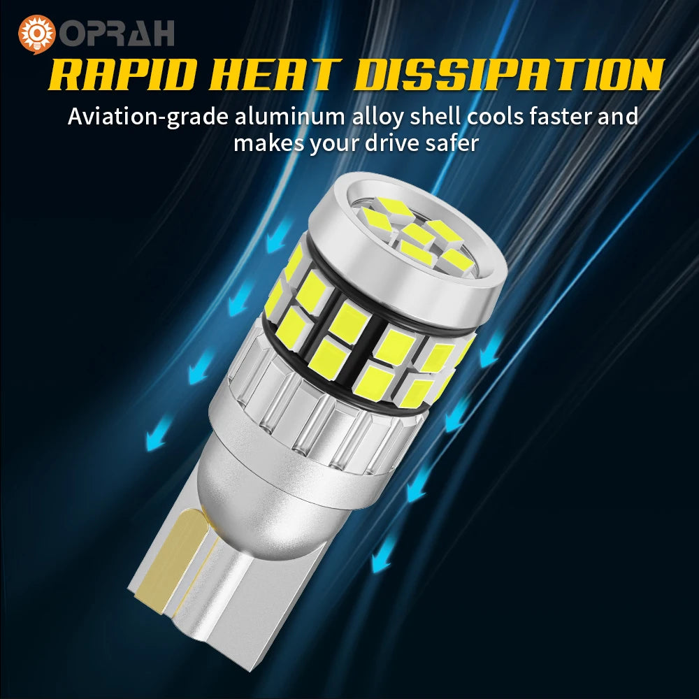 2pcs W5W LED T10 12V 24V Lights For Car Truck Interior Bulbs
