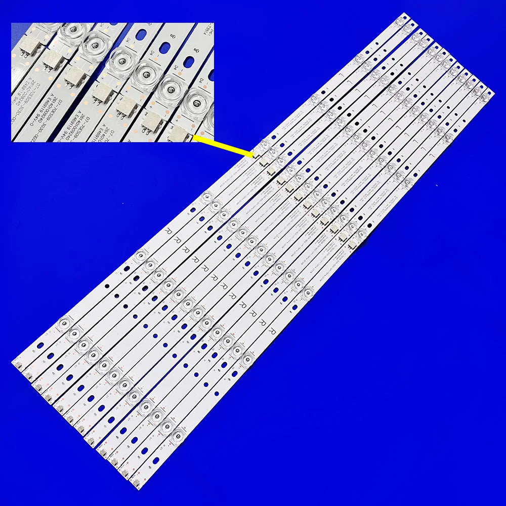 LED Backlight Strip for Kit LED Backlight Strips For 07-70ES09 ES29-3030-0D22-12X7-725X14 Philips 70PUS7605/60