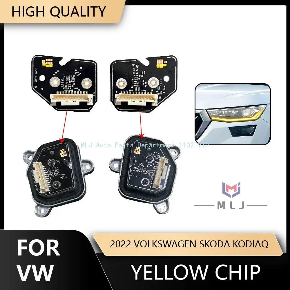 headlight ballast module yellow chip 00224256 for Volkswagen
