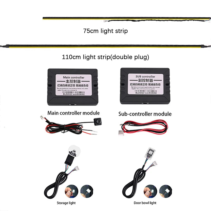 64colors ambient light parts / 4 pins plug