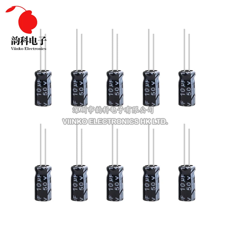 120pcs Electrolytic Capacitor Assortment Kit 12Values 1uF - 