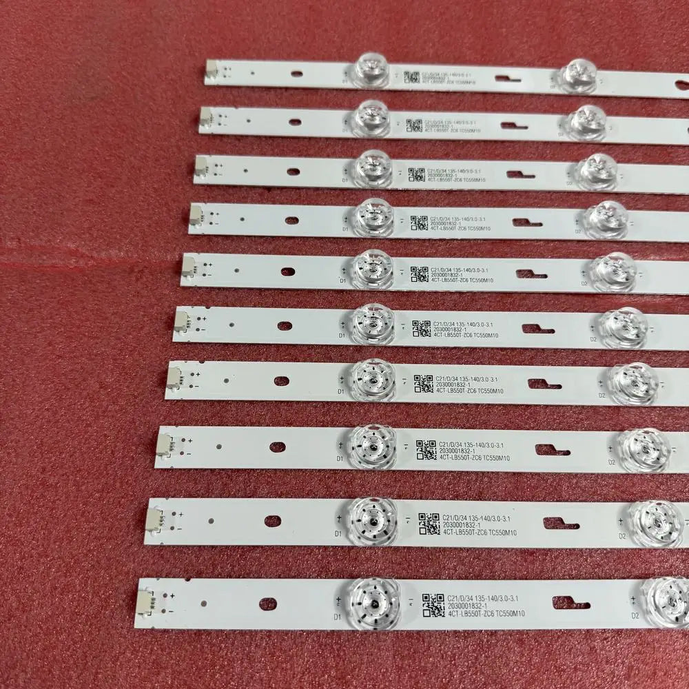 LED Backlight Strip for LUCOMS T55AGZZ1TU 55A7000 TCL55D05-ZC23AG-11 55HR332M05AC V1 V2