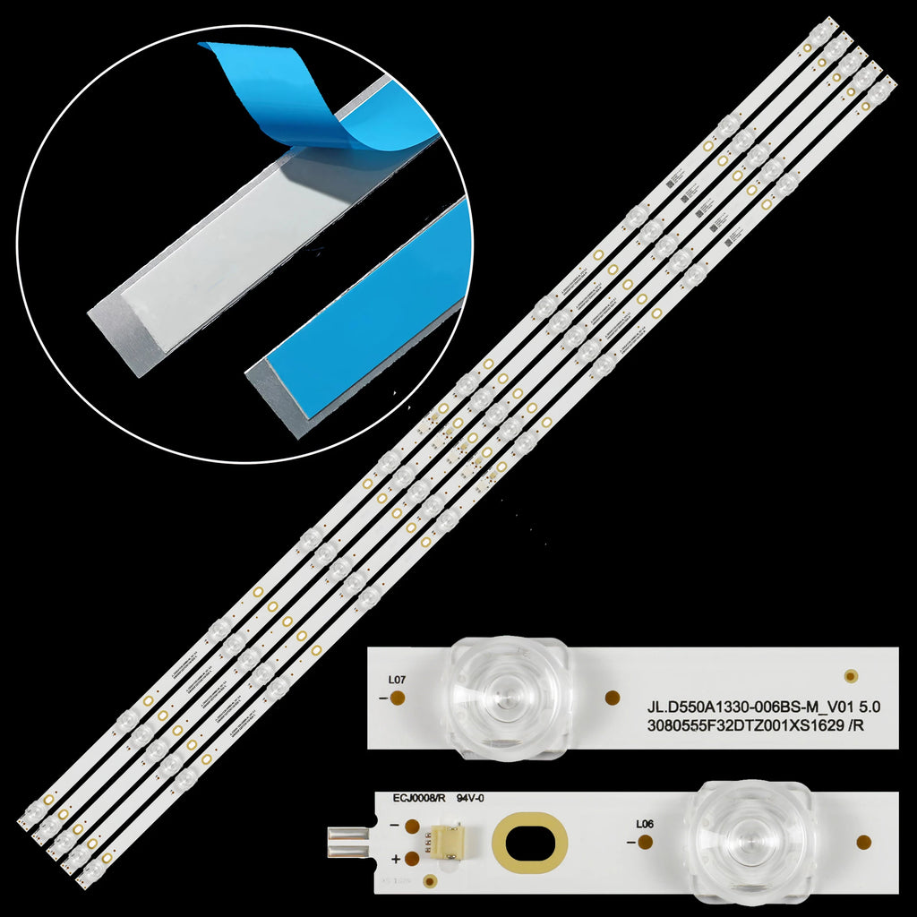 LED Backlight Strip for U55E7000E U50F7000E 55DM7700 SMX55N1UNF 55LEX-8270/UTS2C DM-LED55UQ31 DM-LED55UQ32