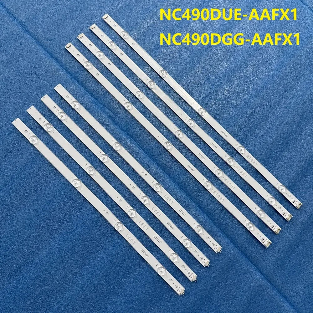 LED Backlight Strip for(8) Bar For 49UM7000PLA 49UM7390PLC 49UJ630Y 49UN71006LB 49UN74006LB LC49490134B