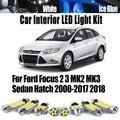 LED Interior Light Kit for Ford MK2 MK3 2000-2017 - Canbus Error-Free Interior Bulbs