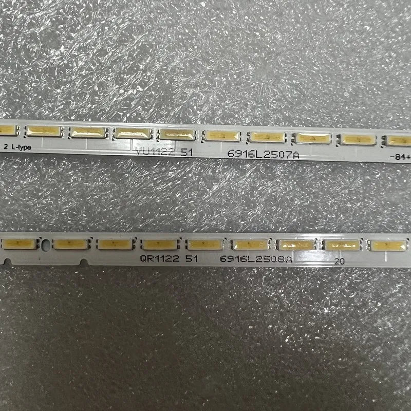 LED Backlight Strip for 713mm 2pcs/set LED backlight strip 84LED For 65UH755V LC650EGE DJ M2 65 V16 AS1 2507