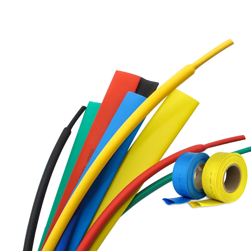 10M/lot Set Heat Shrink Tube 2 1 Kit Insulation Sleeving Ter