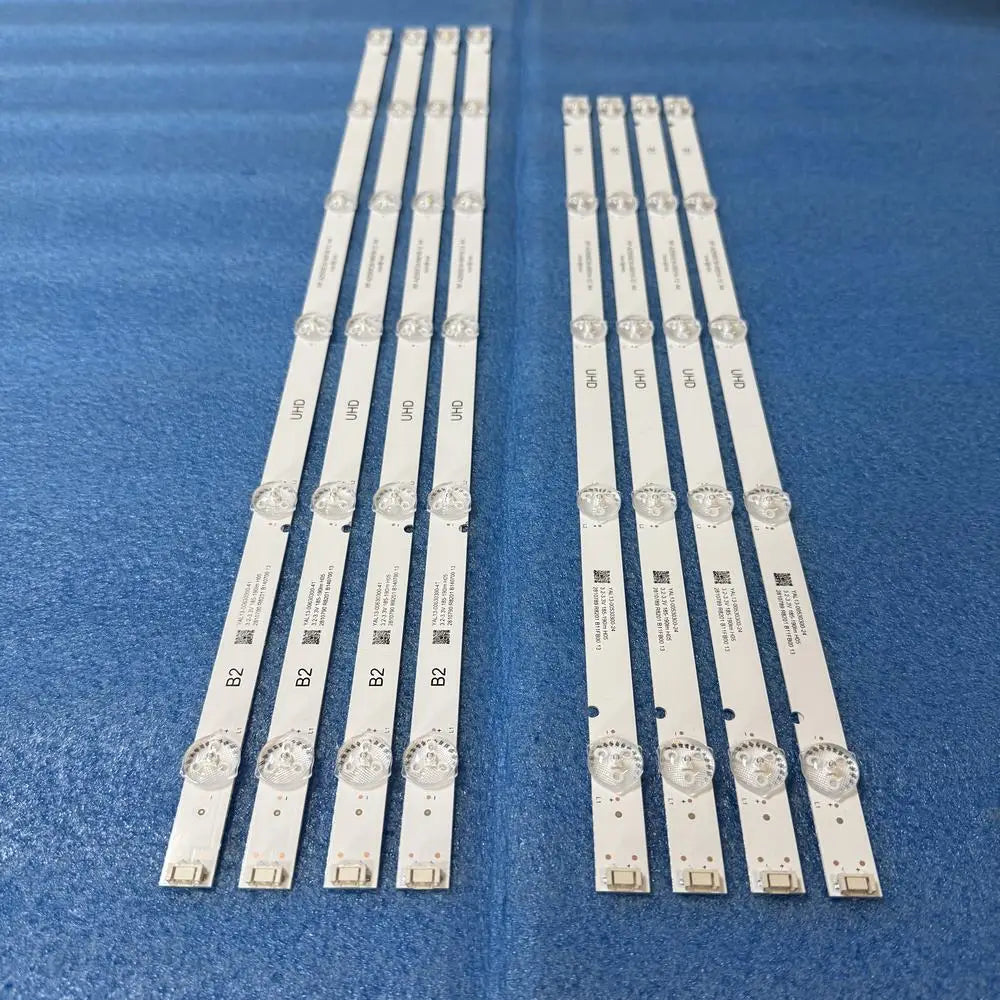 LED Backlight Strip for 8pcs /set LED Backlight Strip For Skyworth 55U5A Coocaa 55U2A13G METZ 55U2X42C