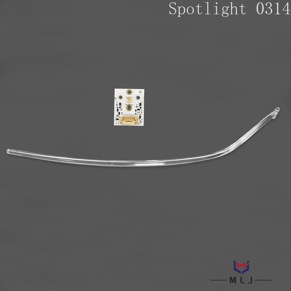 DRL Tube LED Chip For Audi Q8 SQ8 2019 2020 2021 2022 2023 Low-Spec Headlight Angel Eye Board Light Guide