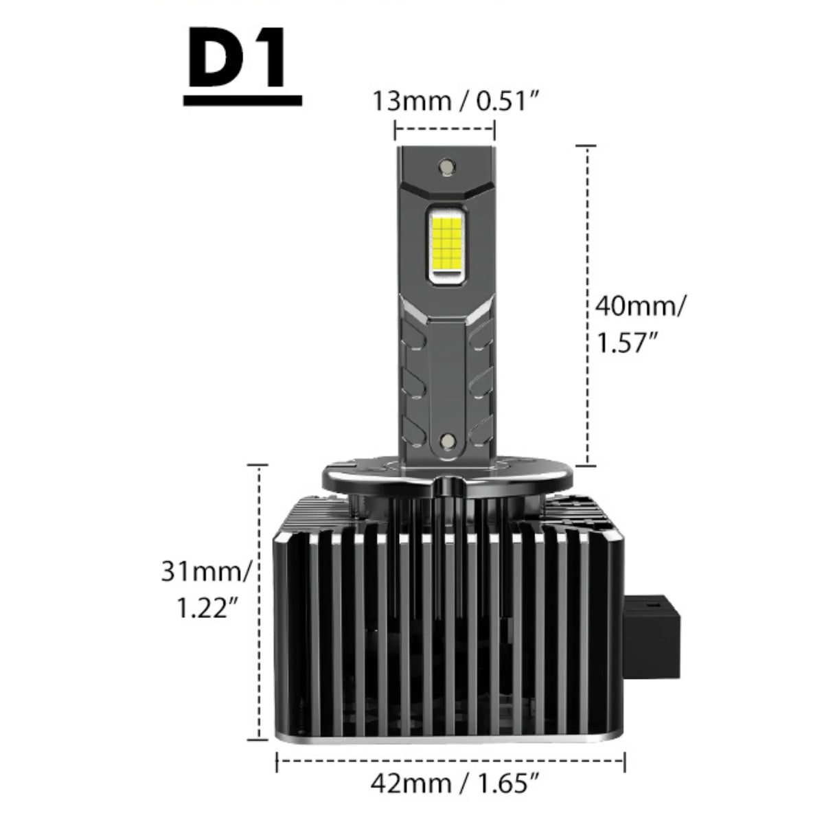 BEVINSEE D1S D3S D2S D5S D1R D3R CANBUS LED Headlight Bulbs 70W 7000LM 6000K White for Audi BMW for VW for Golf for HID Upgrade