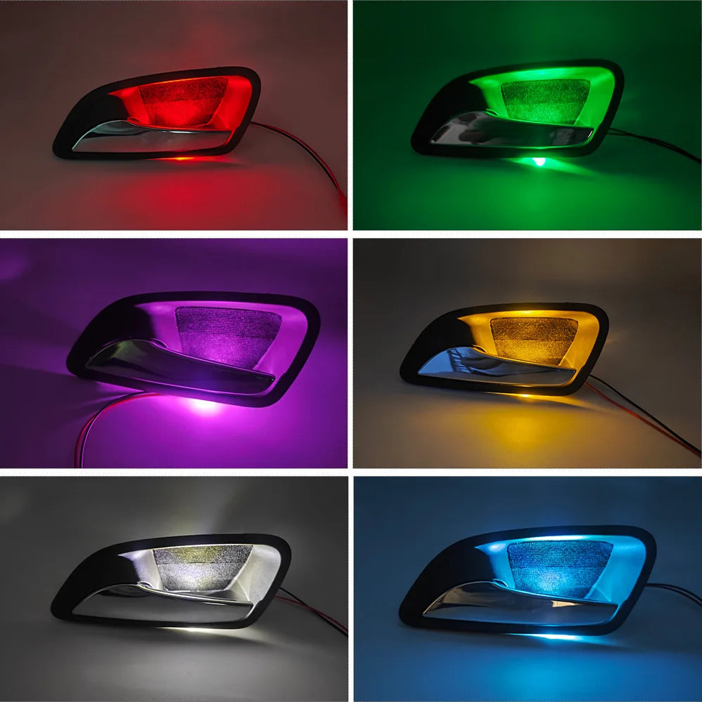 12V Car Door Bowl Light Concealed Installation Door Handle L