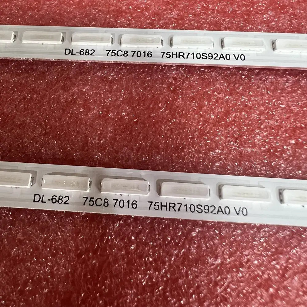 LED Backlight Strip for 2pcs LED Backlight Strip Blue Light For TCL 75C815K 75C815 75C87016 75C2 75C8 LB7592