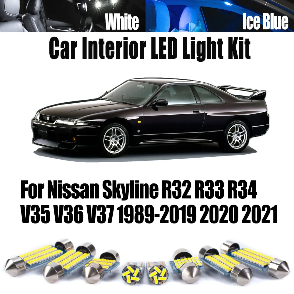 2019 2020 2021 Car Accessories for Nissan V37 V35 R34 1989-2018