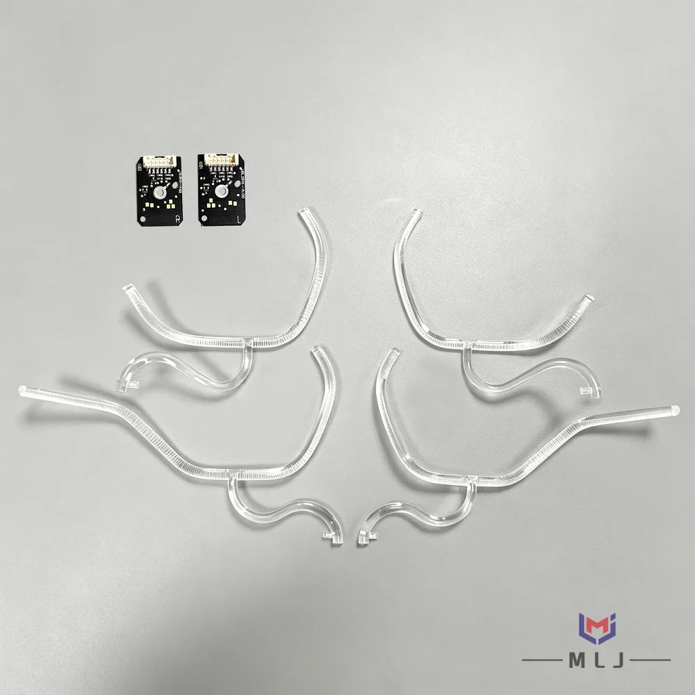 DRL Light Guide Strip Tube Angel Eye Chip Board Headlight Replacement Accessories For BMW 5 Series G30 G38