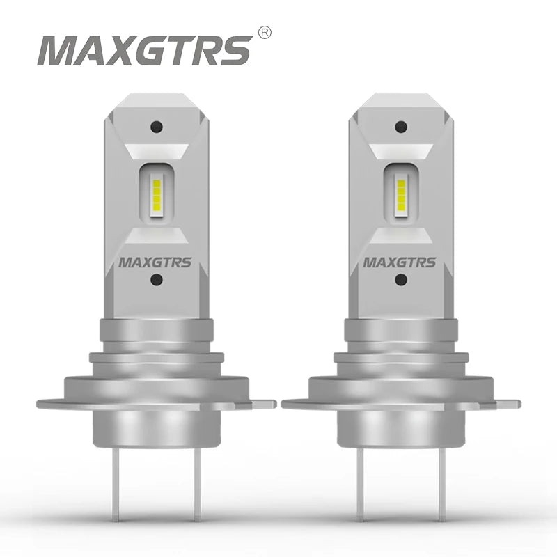 2x H7 LED Lights 1 1 Mini Size Head Lamp Wireless 16000LM CS