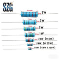 20Pcs/Lot 2W Carbon film Resistance 0R 10M 1% Metal film Res