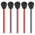 5PCS 2Pin USB Connector Type-C Waterproof with Female Socket