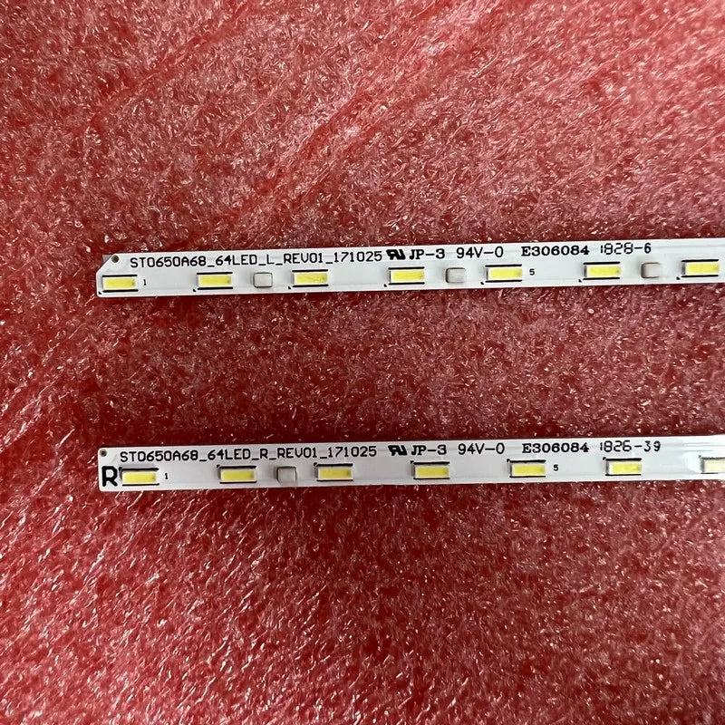 LED Backlight Strip for Sony XBR-65X856F KD-65XG8505 KD-65XE8396 KD-65XE8096 KD-65XF8596 V650QWME08 V650QWME01