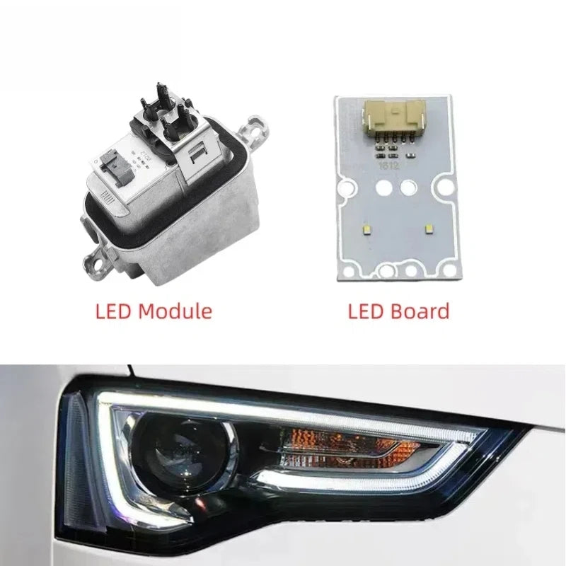 Xenon Headlight Daytime Running Light DRL Unit D120162 6NHM0000 Left & Right for S5 A5