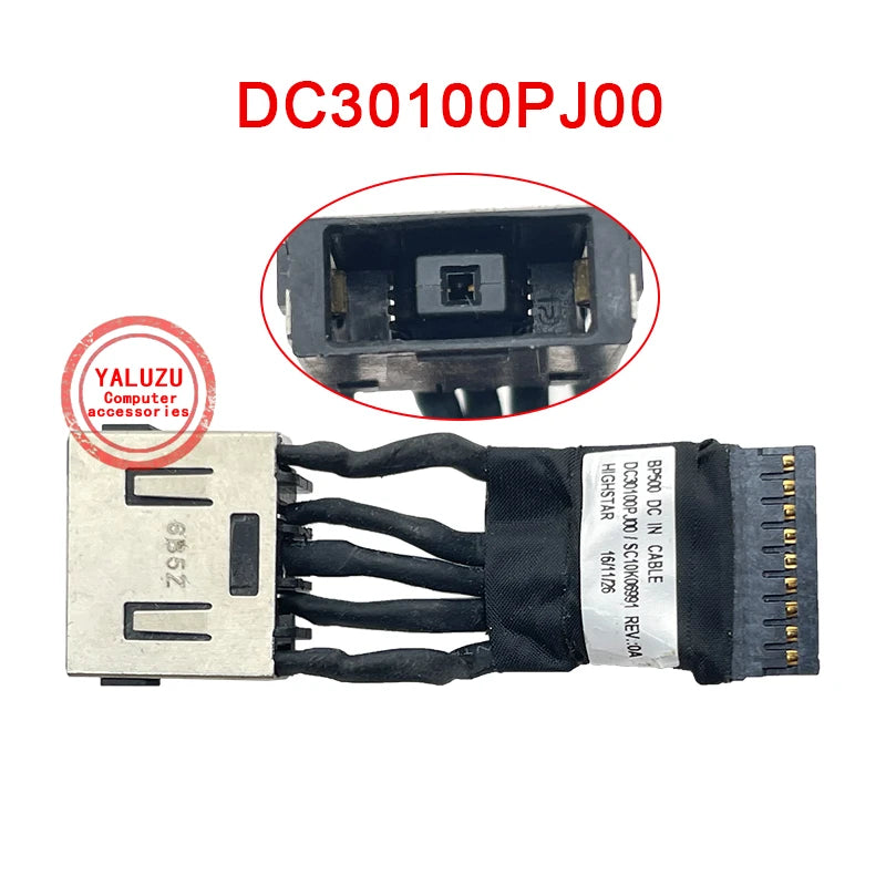NEW Laptop DC Power Jack Cable For Lenovo Thinkpad P50 P51 P